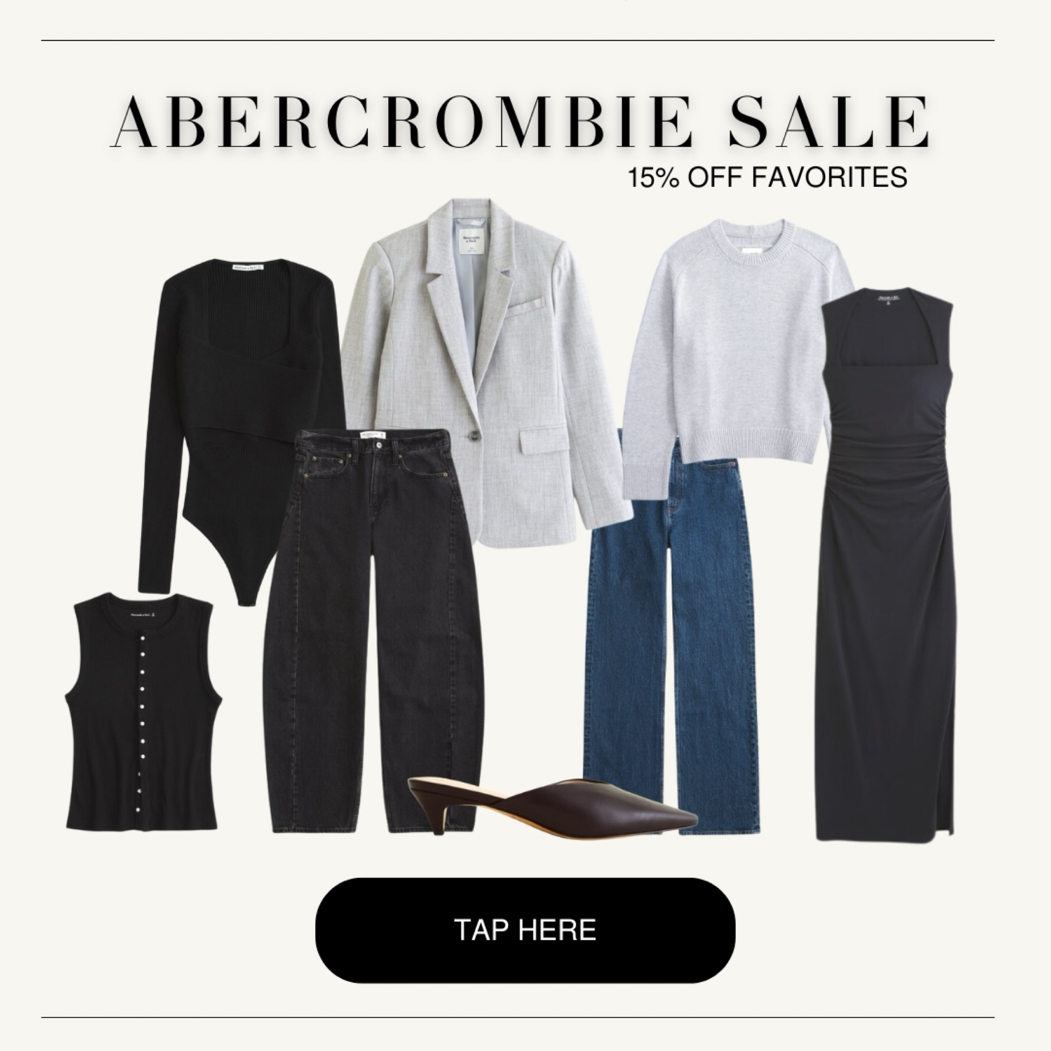 Sale favorites I’m loving from Abercrombie! 🖤🤍

#LTKFallSale #LTKStyleTip #LTKFindsUnder100