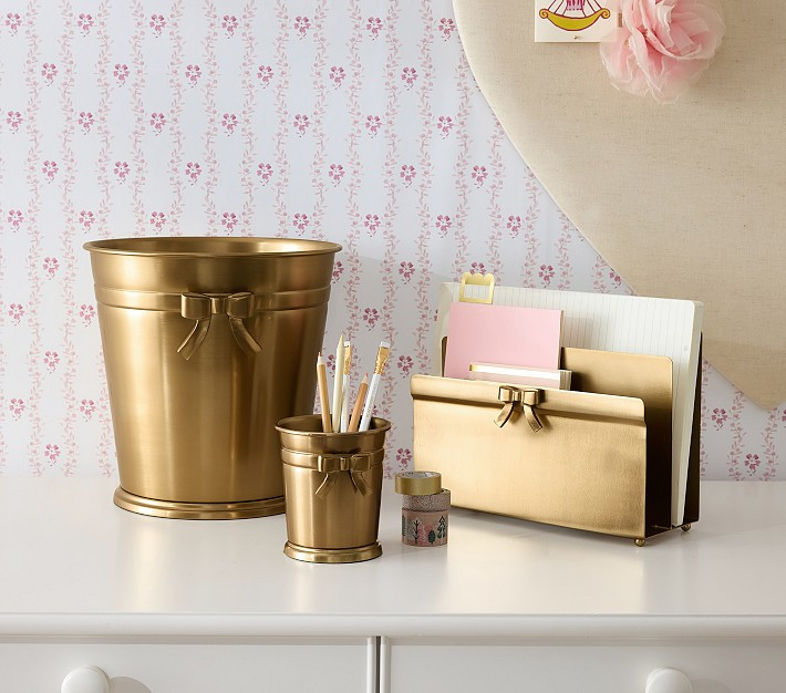 Ava Ribbon Desk Collection PinterestXCopy Link Email Print | Pottery Barn Kids