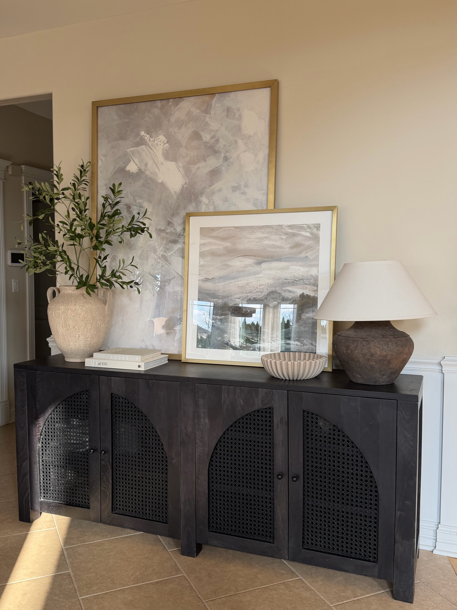 My go-to sideboard styling formula 🤍
Easy pieces that instantly elevate a space.

#LTKHome