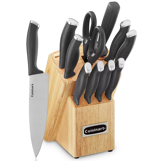 Cuisinart 12pc Color Pro Collection Knife Block Set | JCPenney