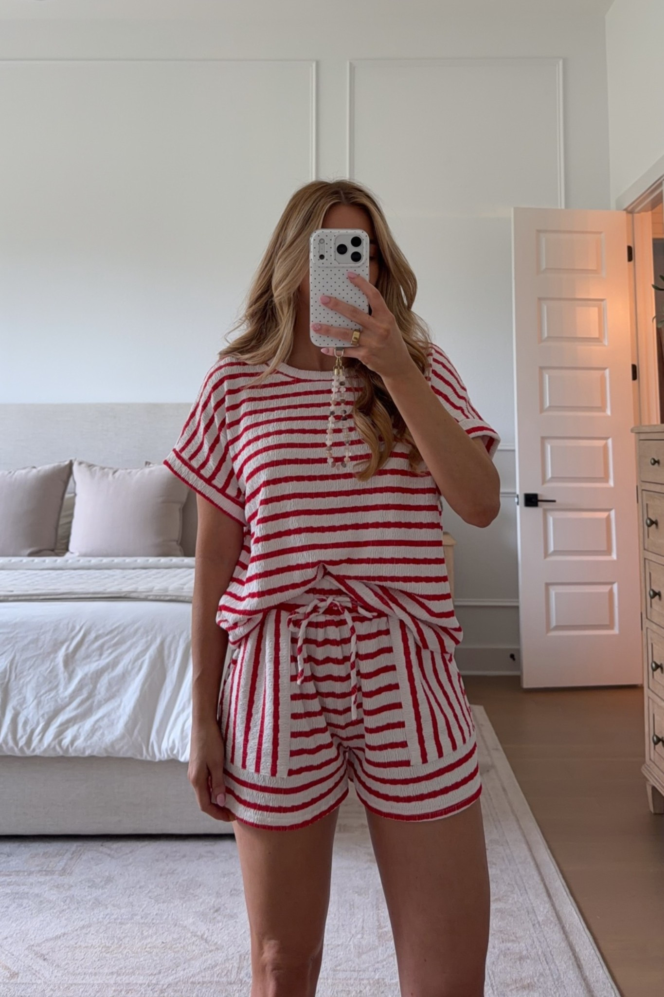 wearing a small, code MICHELE