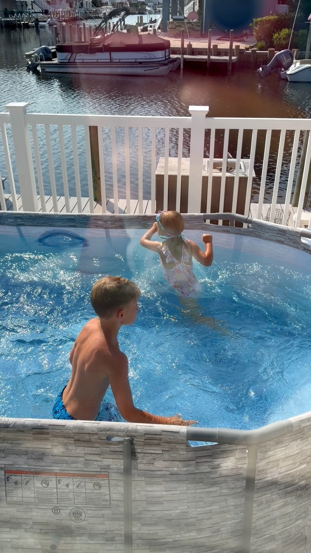 Love our little Amazon pool and only took a couple hours to put together!

#LTKdayinmylife #LTKvlog #LTKSeasonal