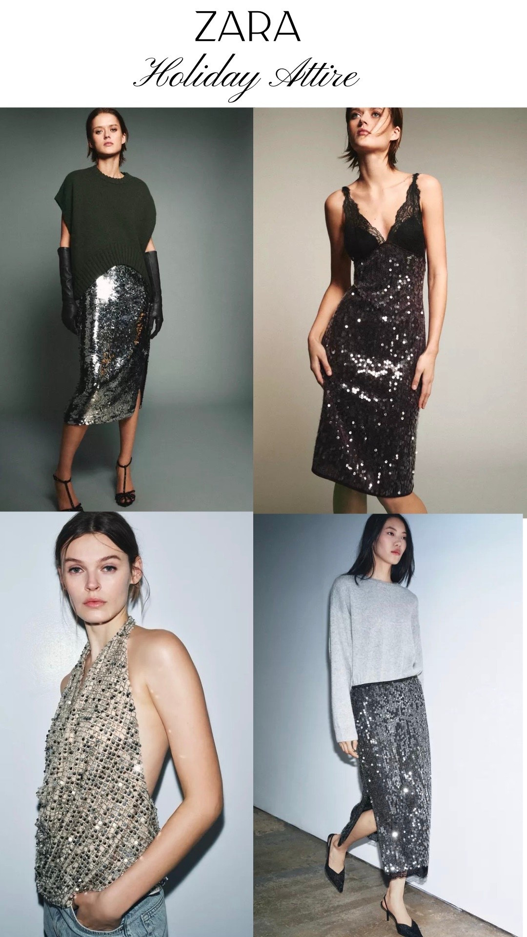 Zara Holiday Attire 

#LTKHoliday #LTKSeasonal #LTKGiftGuide