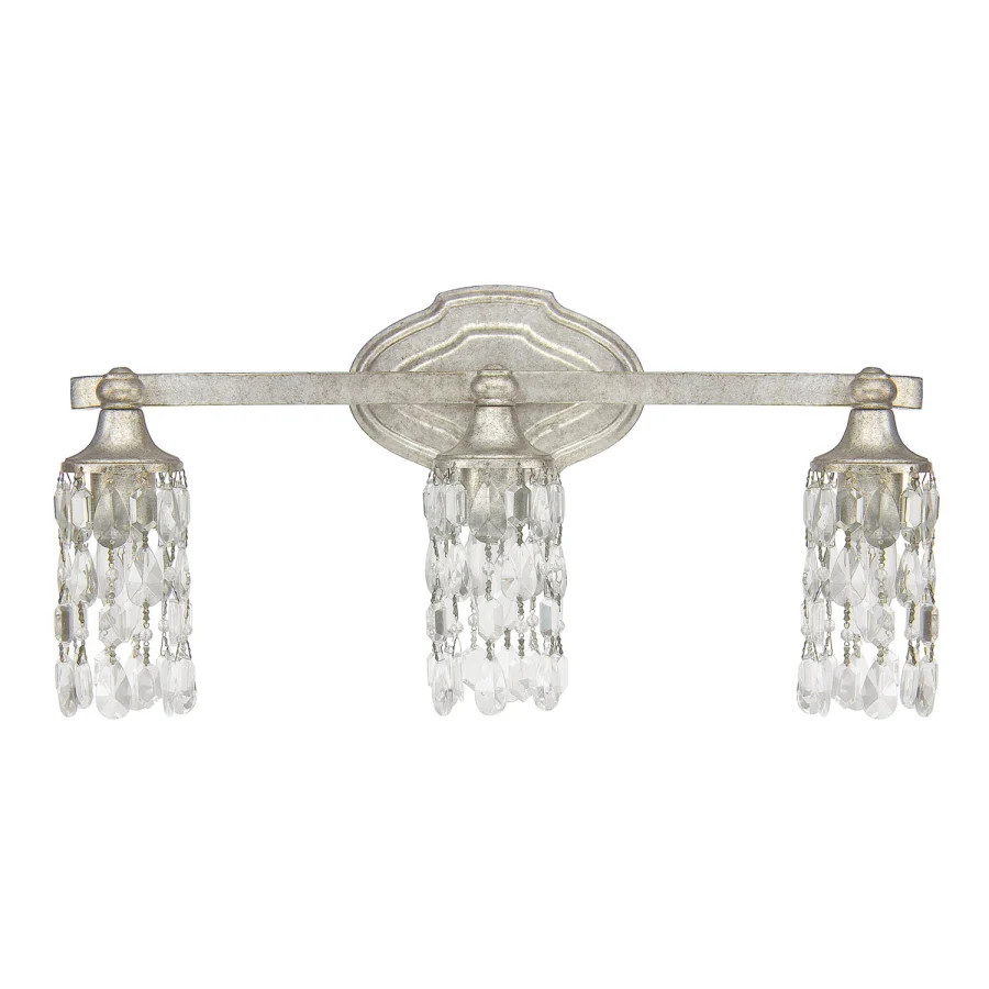 Capital Lighting Blakely 3 Light 20-1/2" Wide Bathroom Vanity Light with Crystal AccentsModel:852... | Build.com, Inc.