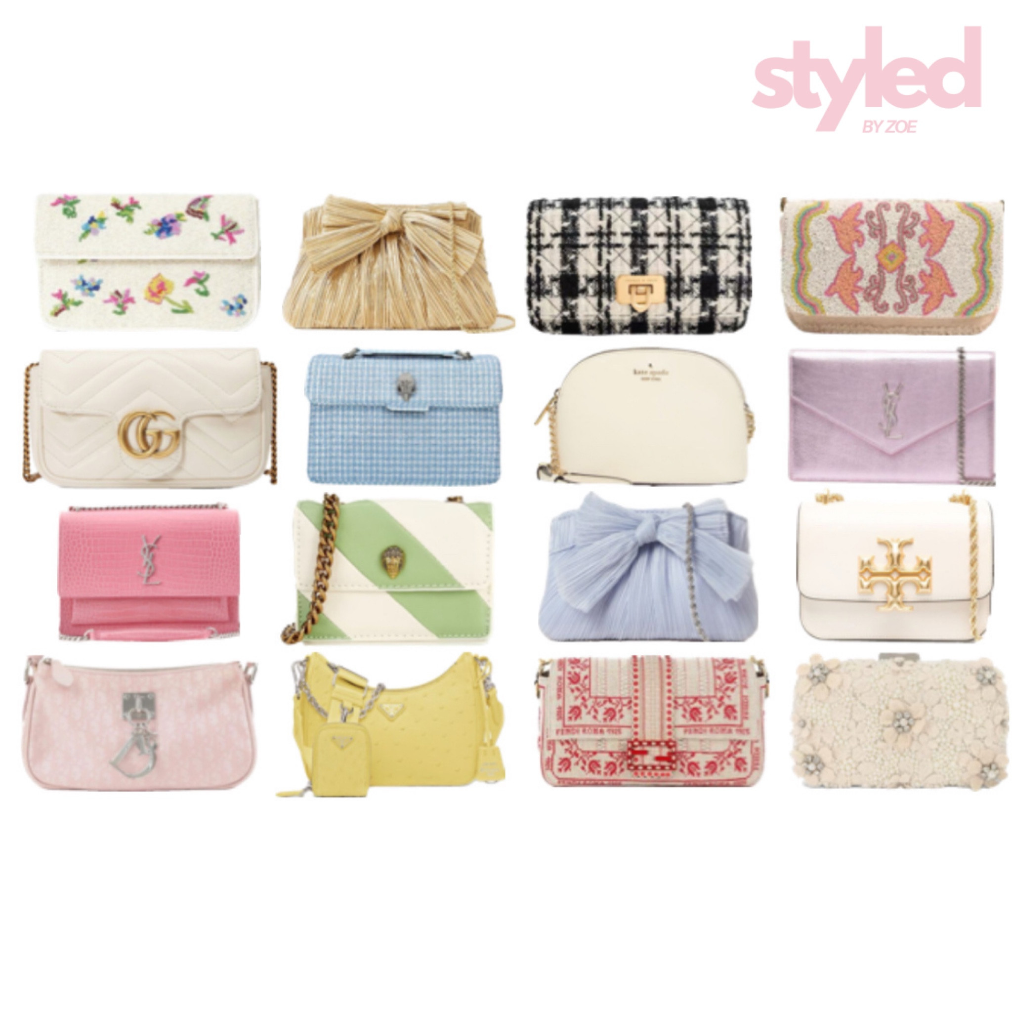 INSPO // CROSSBODY & CLUTCHES #styledbyzoeee #fashion2024 #summerfashion #trends#virtualstylingservices #virtualstylist #styletips #ootd #clothesinspo #outfitinspo #style #styleboards #outfitideas #outfitstyle #outfitoftheday #shopltk #fashion #lifestyle 


#LTKstyletip #LTKSpringSale #LTKfindsunder100
