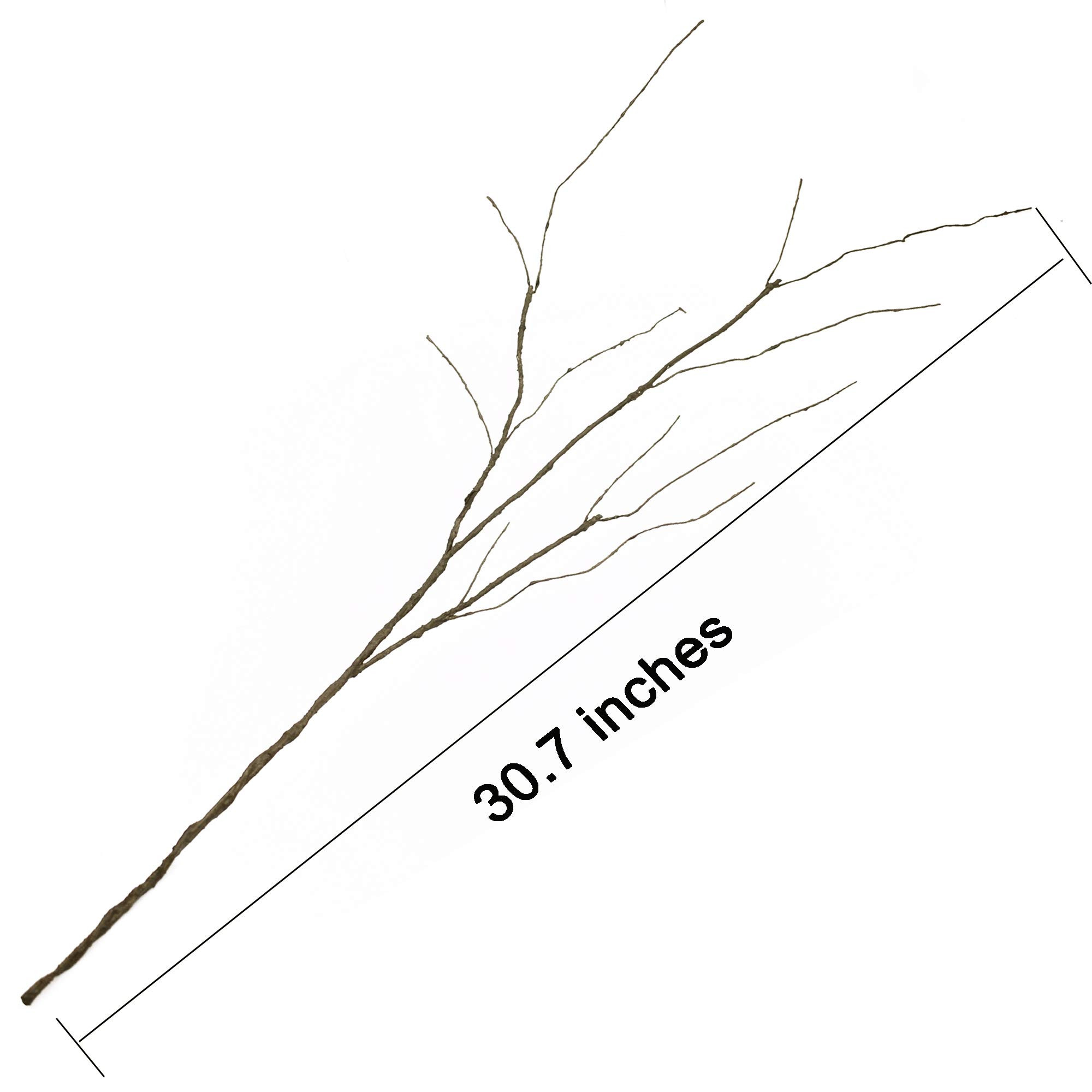 5PCS Artificial Curly Willow Branches, Decorative Dry Twigs, 30.7 Inches Fake Bendable Sticks Vin... | Amazon (US)