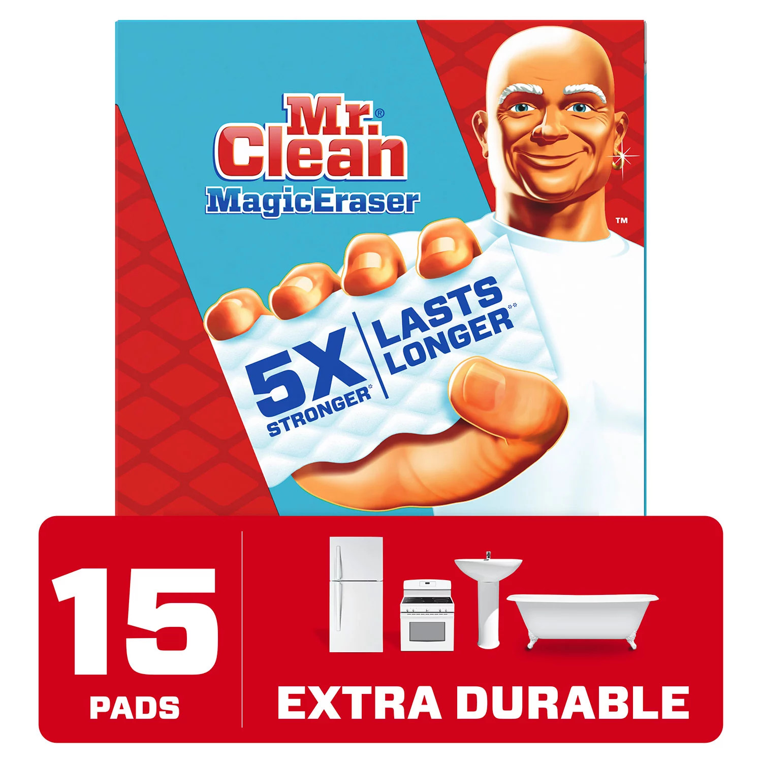 Mr. Clean Magic Eraser Extra Durable Scrubber Sponges 15ct. | Sam's Club