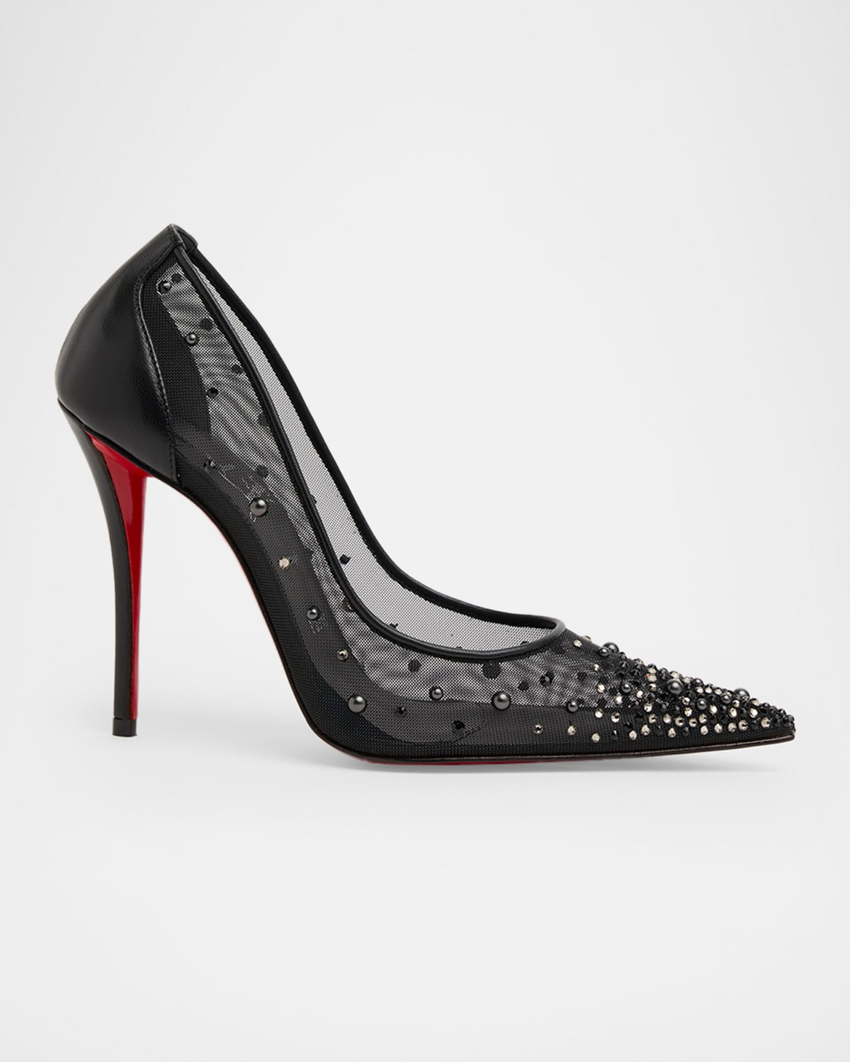 100mm Miss Z Mesh Degrastrass Pumps | Neiman Marcus