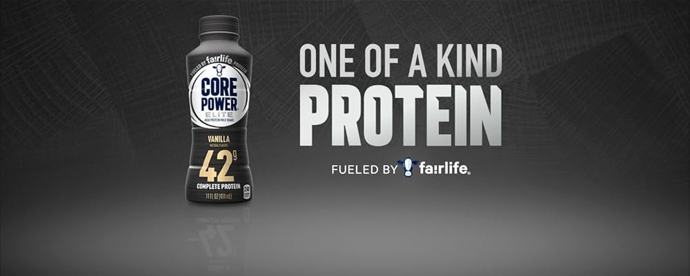 Core Power Fairlife Elite 42g High Protein Milk Shake Bottle, Ready To Drink for Workout Recovery... | Amazon (US)