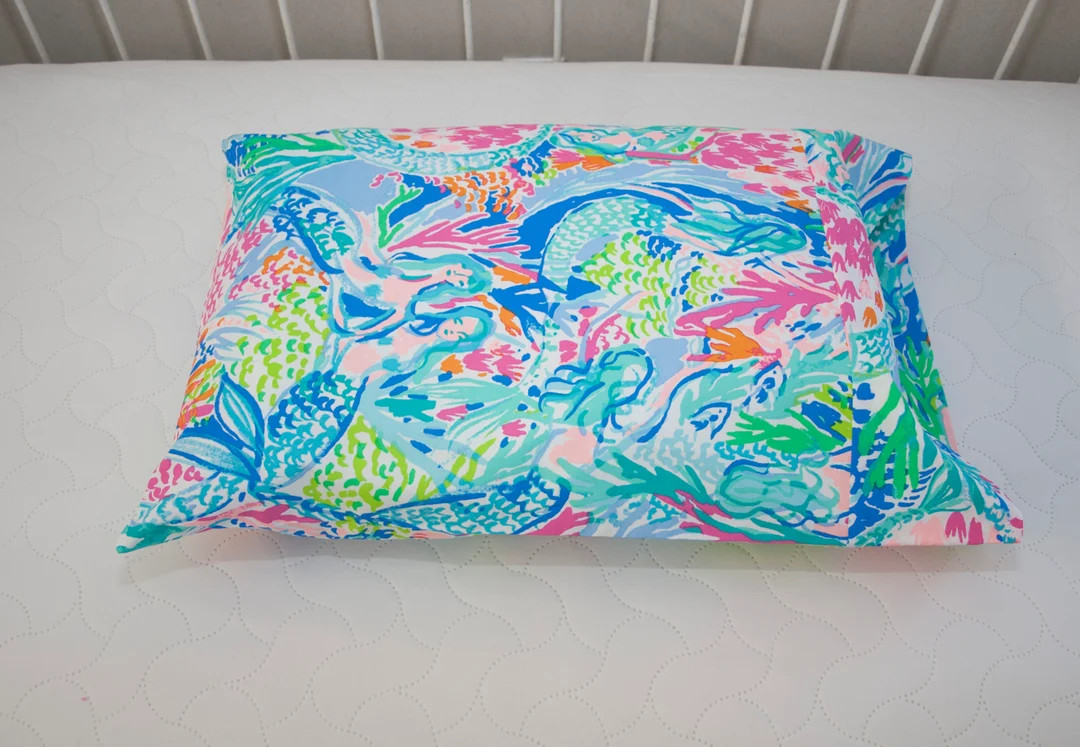 Toddler Pillowcase -Choose Fabric, Choose Size - Mermaid Cove, Palms, Tropical, Home Décor, Todd... | Etsy (US)