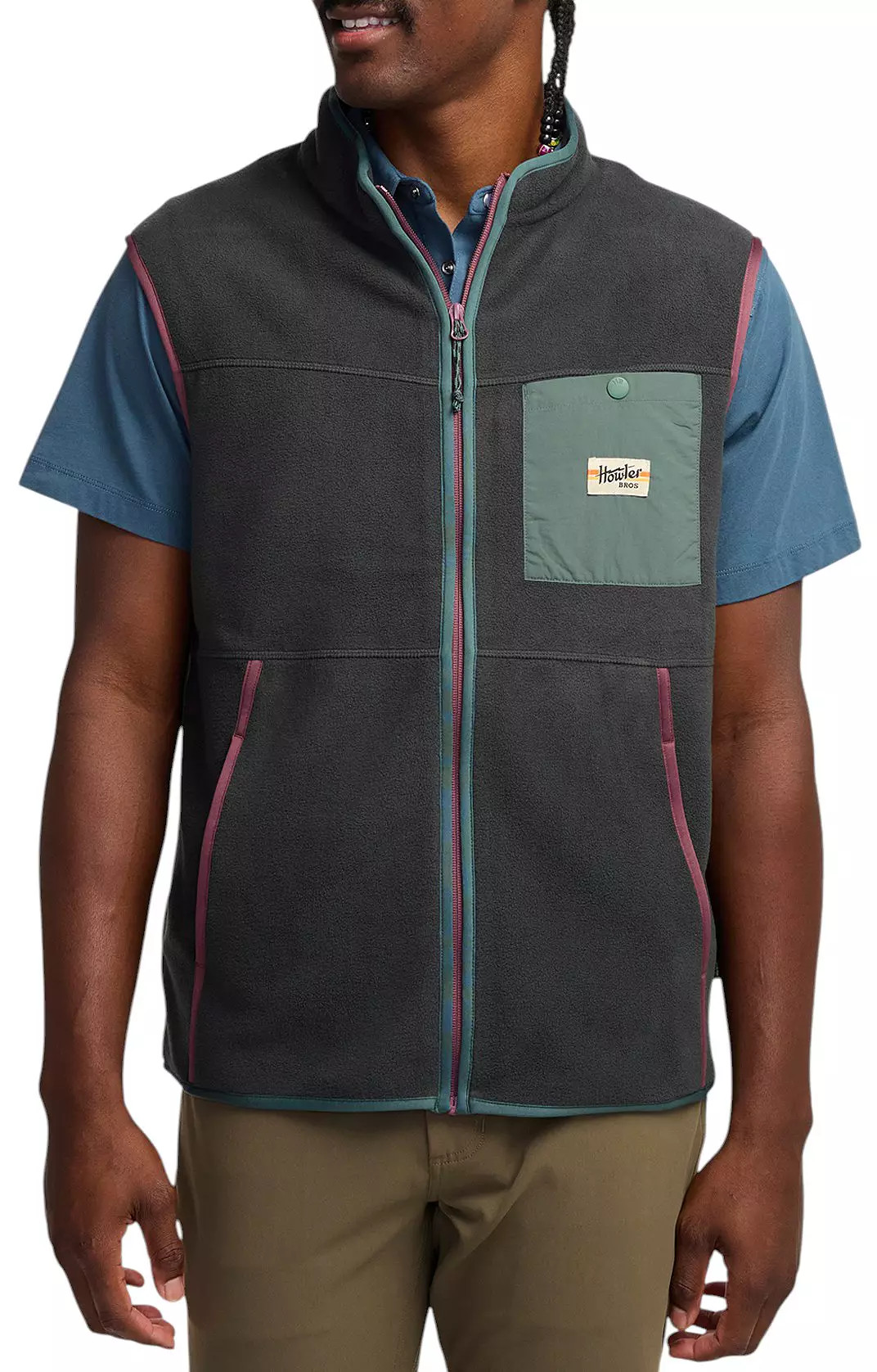 Howler Brothers Men's Free Range Fleece Vest | DICK'S Sporting Goods