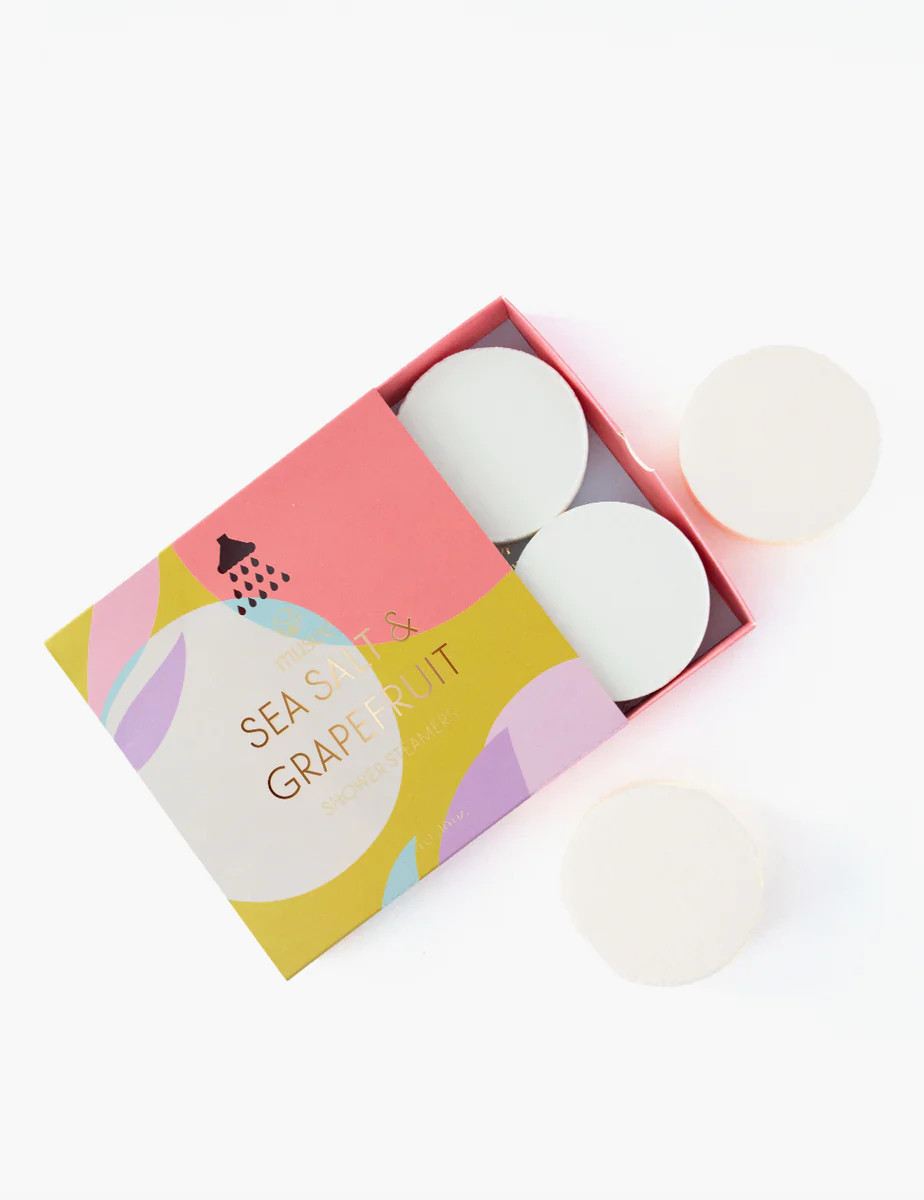 Sea Salt & Grapefruit Shower Steamers | Musee