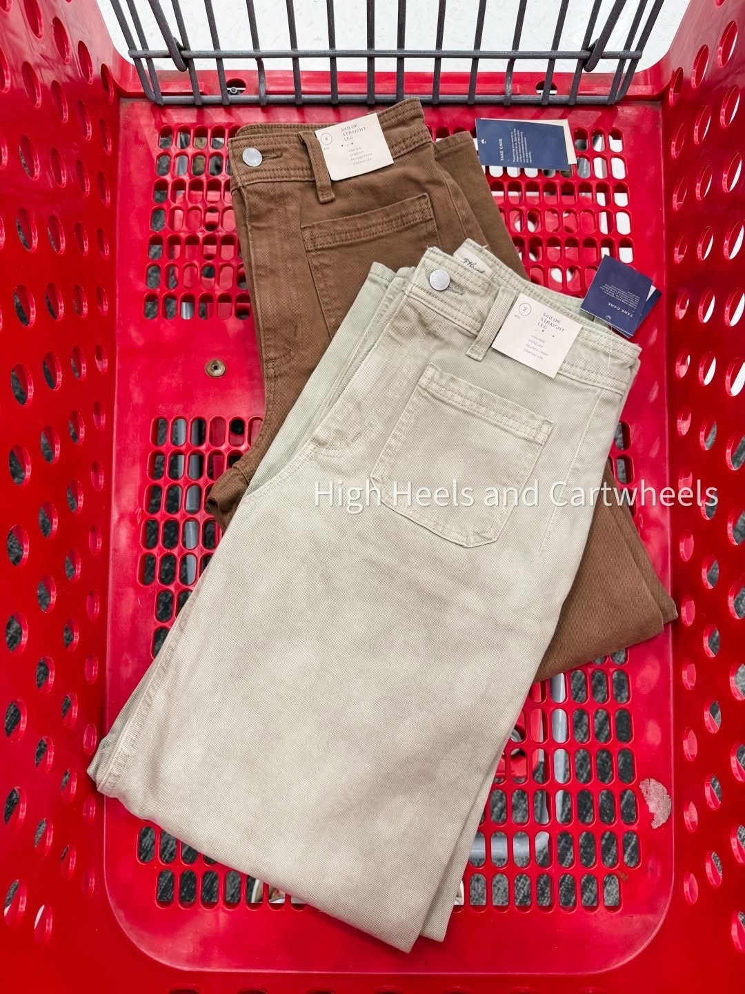 The Target jeans you NEED for the upcoming season🙌 These have such a flattering fit and look a bit dressier than your average jeans. Which color are you choosing? Plus, more online