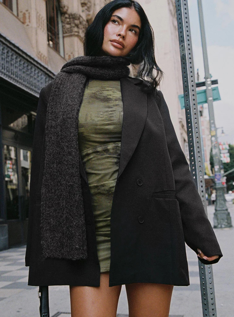 Wyoming Blazer Black | Princess Polly US