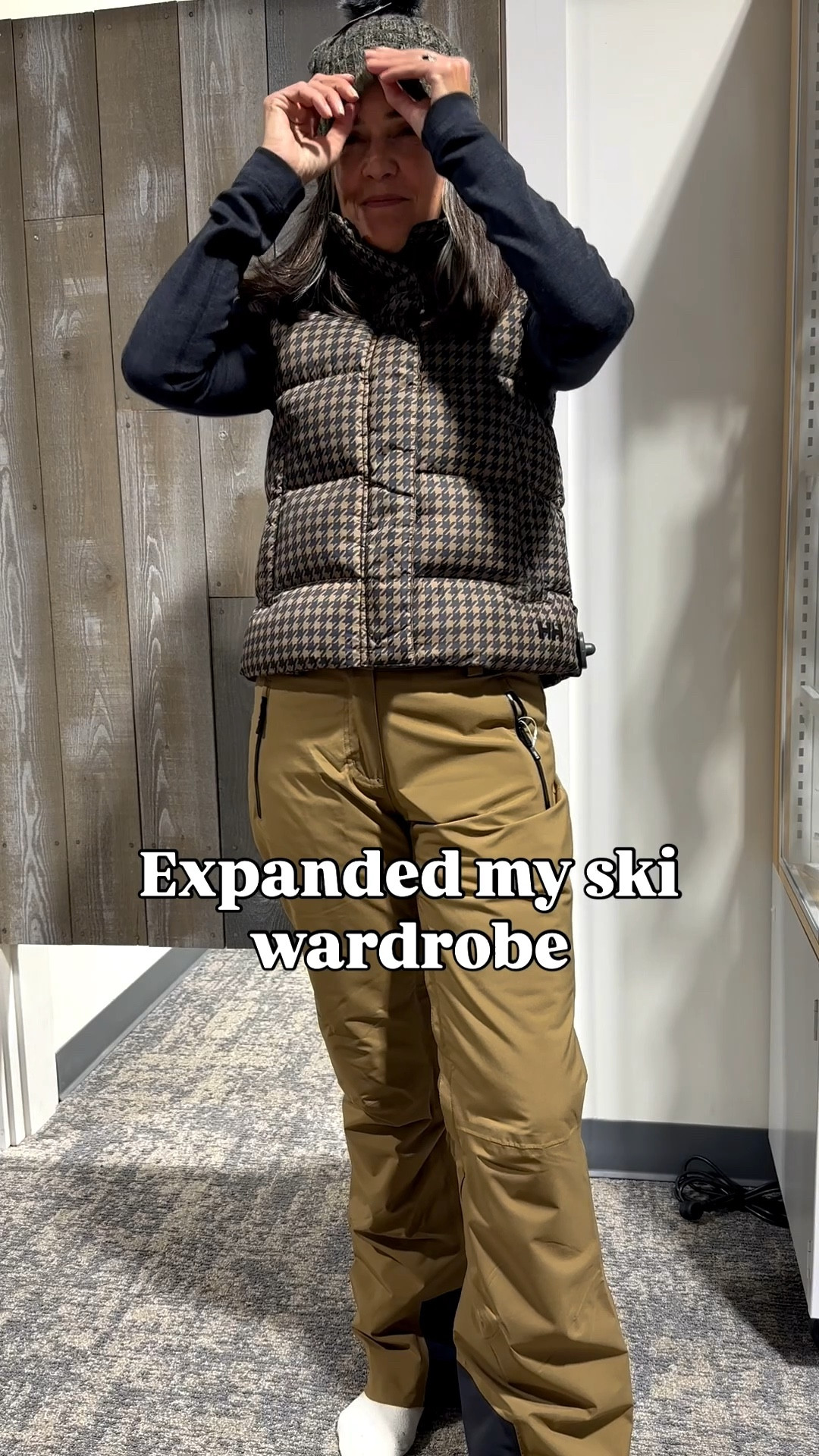 Love this Helly Hansen print! The vest is perfect for city and Aprés ski! 

#LTKGiftGuide #LTKHoliday #LTKActive