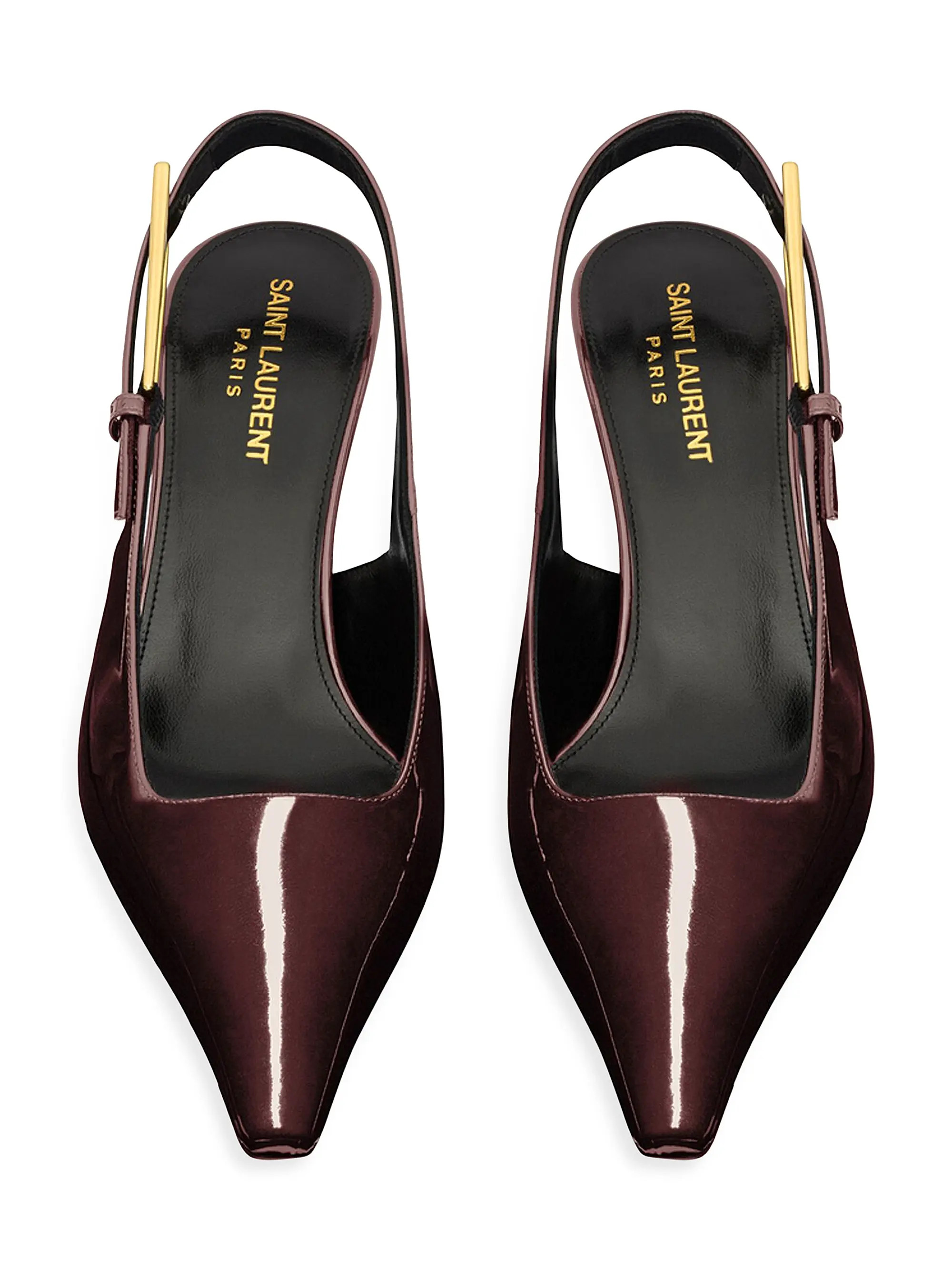 Lee Slingback Pumps in Patent Leather | Saks Fifth Avenue