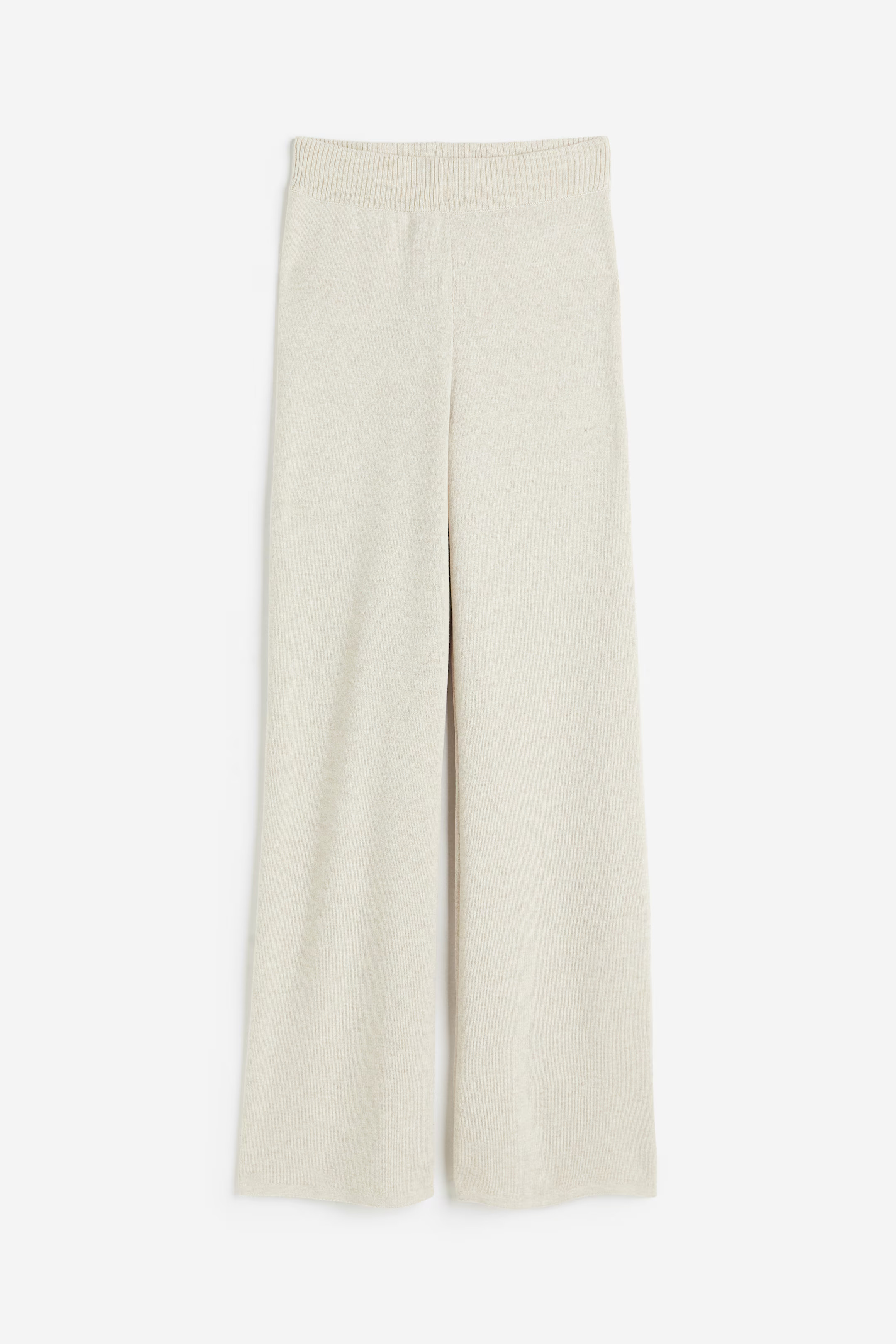 Flared Pants - Beige - Ladies | H&M US | H&M (US + CA)