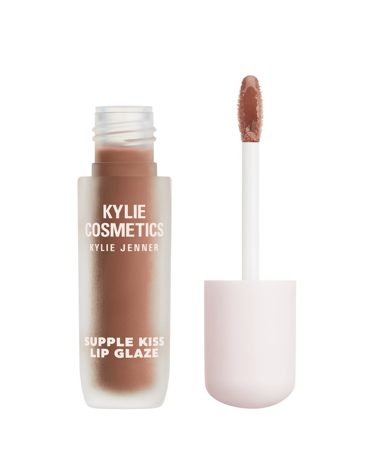 Kylie Cosmetics Supple Kiss Lip Glaze Lip Gloss, 0.1 oz. - Lovable (taupe brown) | Macy's