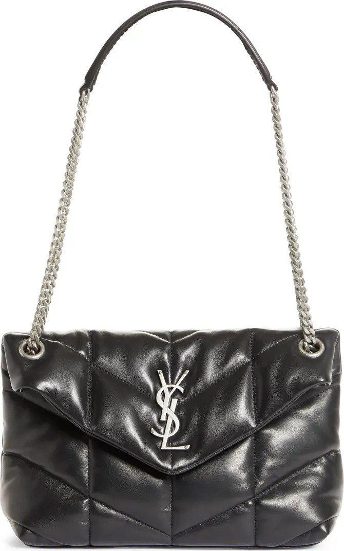 Small Lou Leather Puffer Bag | Nordstrom