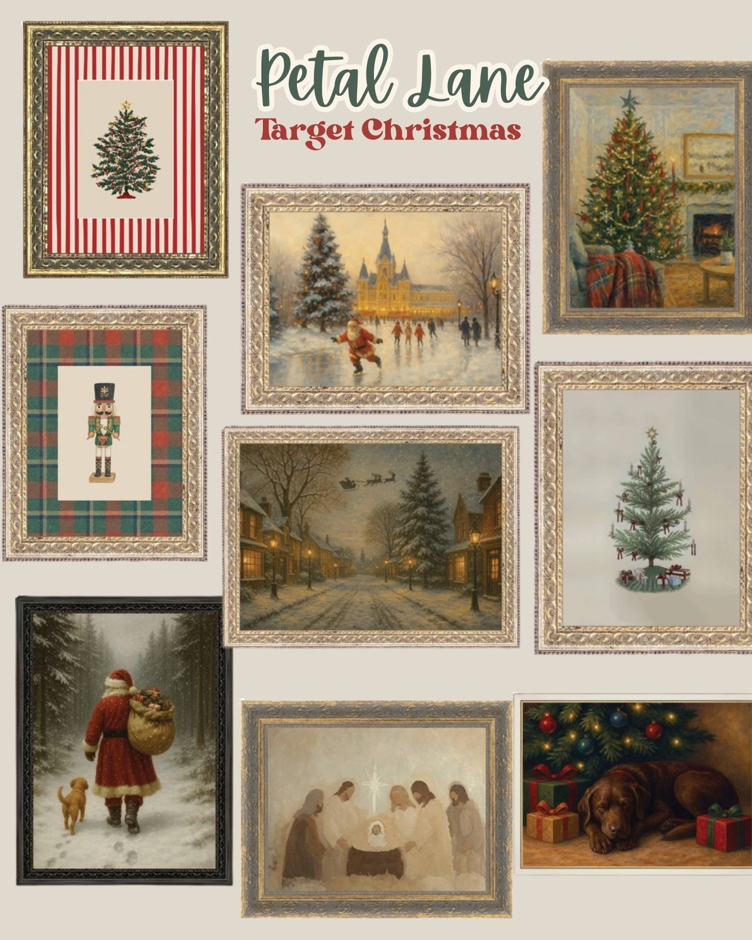 Christmas art by Petal Lane! Available at Target!

Target home, Target finds, Target Christmas, Target shopping @Target

#LTKHome #LTKSeasonal