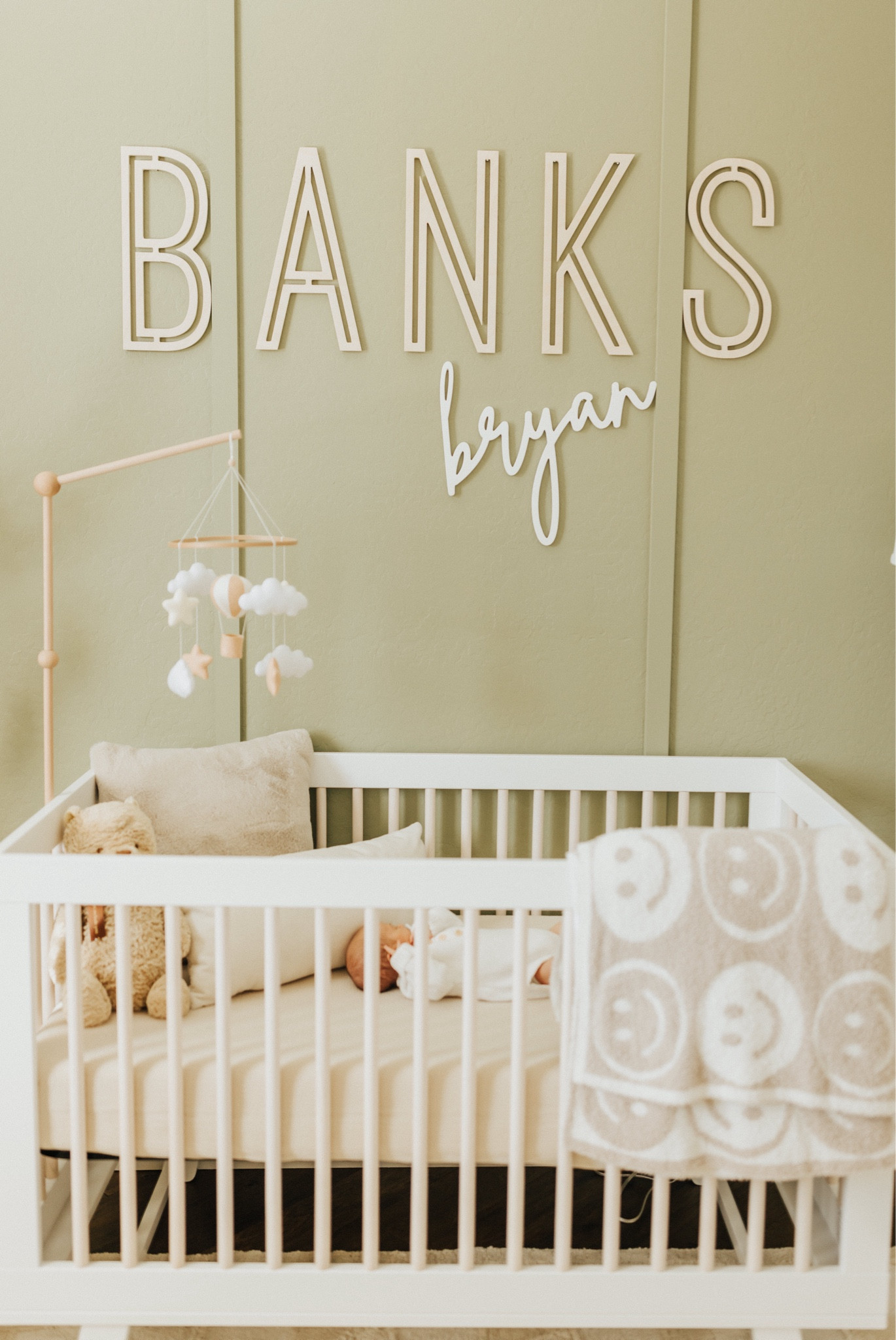 Baby boy nursery 🍃 This exact plush blanket is sold out but I linked 2 very similar ones! 

#LTKBaby #LTKFamily #LTKKids