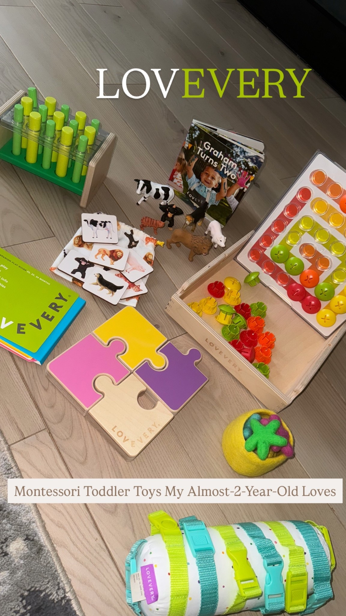 One of our favorite toddler toy sets lately 🤍 The Lovevery Companion Play Kit is designed for the 22–24 month stage and includes puzzles, matching games, fine motor activities, and pretend play pieces. My almost-two-year-old especially loves the mosaic button board and the animal matching cards. Linking it here!

You also can find others in your baby or toddler’s age range linked 💫

#LTKKids #LTKBaby #LTKmomlife