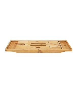 Mind Reader Premium Extendable Bamboo Bath Caddy, Multi Compartment Bath Caddy Tray | Macys (US)