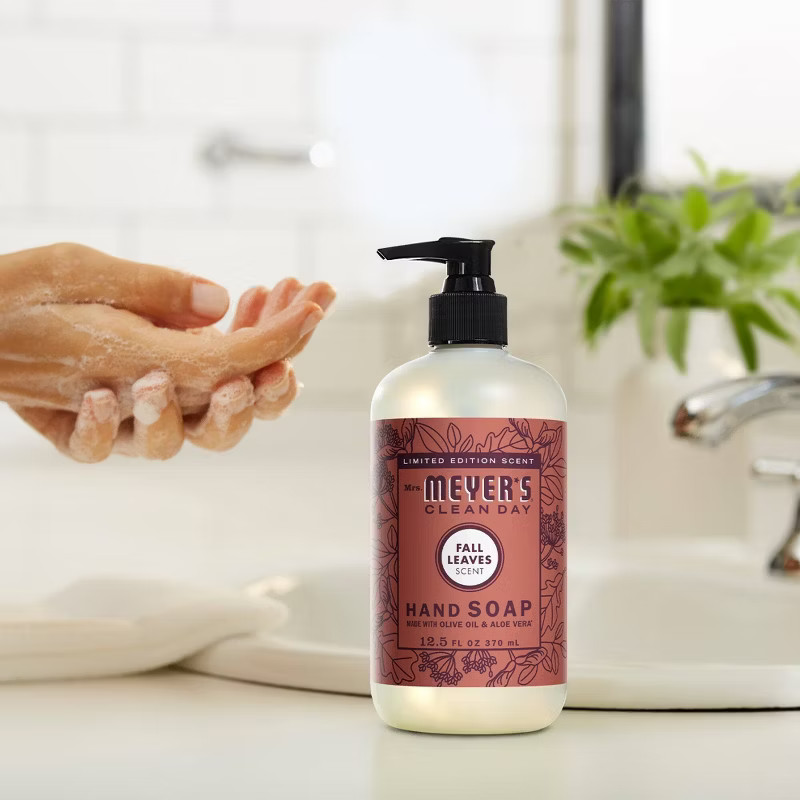 Mrs. Meyer's Clean Day Liquid Hand Soap - Fall Leaves - 12.5 fl oz | Target