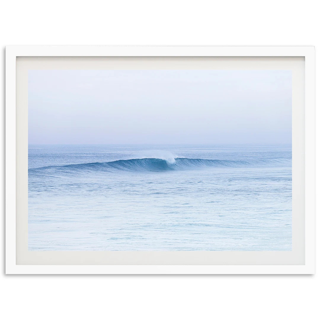 Fine Art Surf Print Ocean Wave Beach House Framed Photography Coastal Wall Decor - Etsy | Etsy (US)