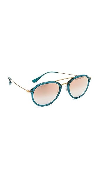 Mirrored Aviator Sunglasses | Shopbop