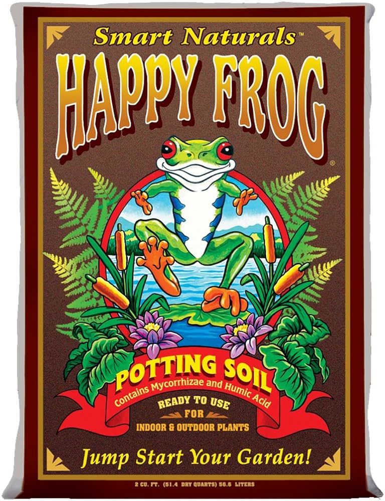 FoxFarm Happy Frog Potting Soil, 2cu.' | Amazon (US)