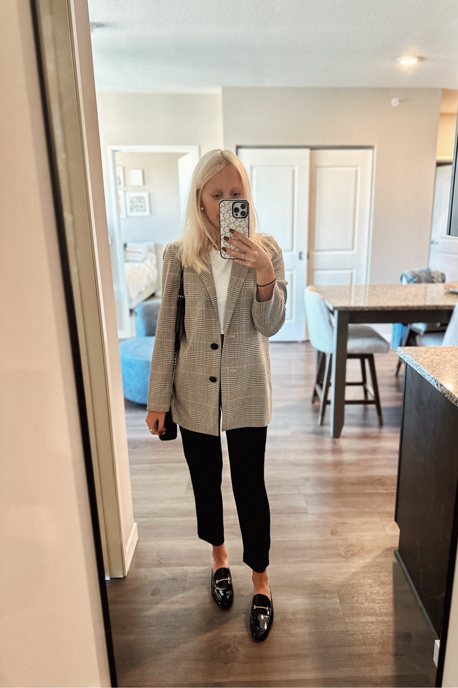 biz casual or remote-friendly for those of you sitting on zoom calls afternoon. the perfect oversized yet flattering look & feel! love a good ole blazer to dress up a not so formal outfit. #LTKxMadewell #madewell #blazers #bizcasual #stevemadden #loafers

#LTKshoecrush #LTKworkwear
