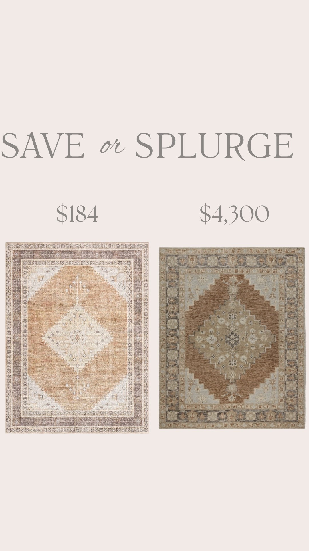 Save vs splurge

#LTKHome