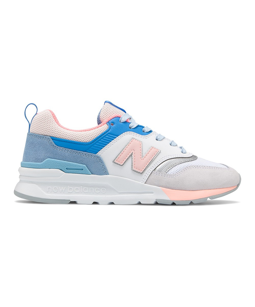 New Balance Women's Sneakers - White & Blue 997 Running Shoe - Women | Zulily