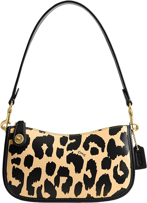Coach Women's Leopard Print Swinger 20 Bag | Amazon (US)