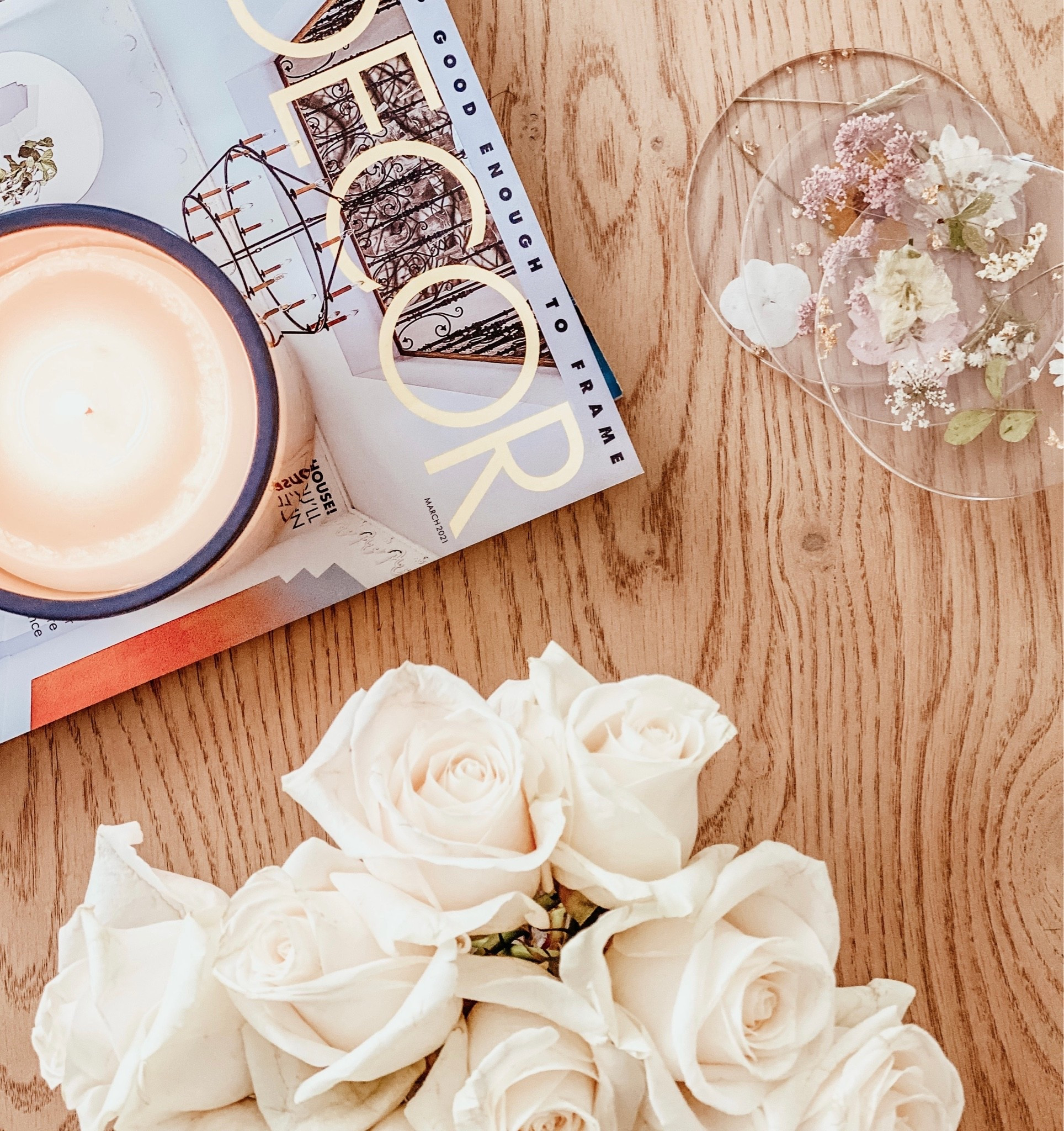 I'm all about those coffee table details! When you sit down to relax on the couch in front of a well-styled coffee table—that's when you can really breathe in that sweet candle aroma and appreciate all the beauty surrounding you. #coffeetable #homedesign #homestyling #freshflowers #coffeetablebooks #coffeetabledecor #candle

#LTKHome