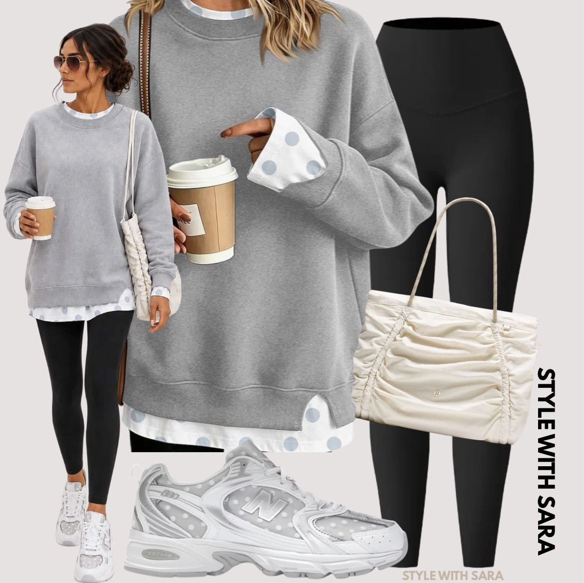 🚨 The viral two-in-one sweatshirt just launched in POLKA DOTS!

They gave us the solids, they gave us the stripes—and today they finally dropped the polka-dot version! It gives you that cute layered look, but it’s actually only one piece. I’m obsessed!

And girls… the matching polka-dot New Balance sneakers just restocked for the FOURTH time! If you’ve been eyeing them and getting major FOMO, RUN—because they keep selling out!

Comment POLKA DOT and I’ll send you the links to grab the entire look! 🖤🤍

#LTKgrwm #LTKmomlife #LTKdayinmylife