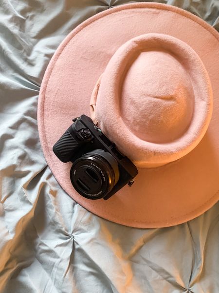Pink rancher hat
Accessories
Pinch pleated comforter 
Bedding
Home decor 
Bedroom 

#LTKunder100 #LTKstyletip #LTKhome