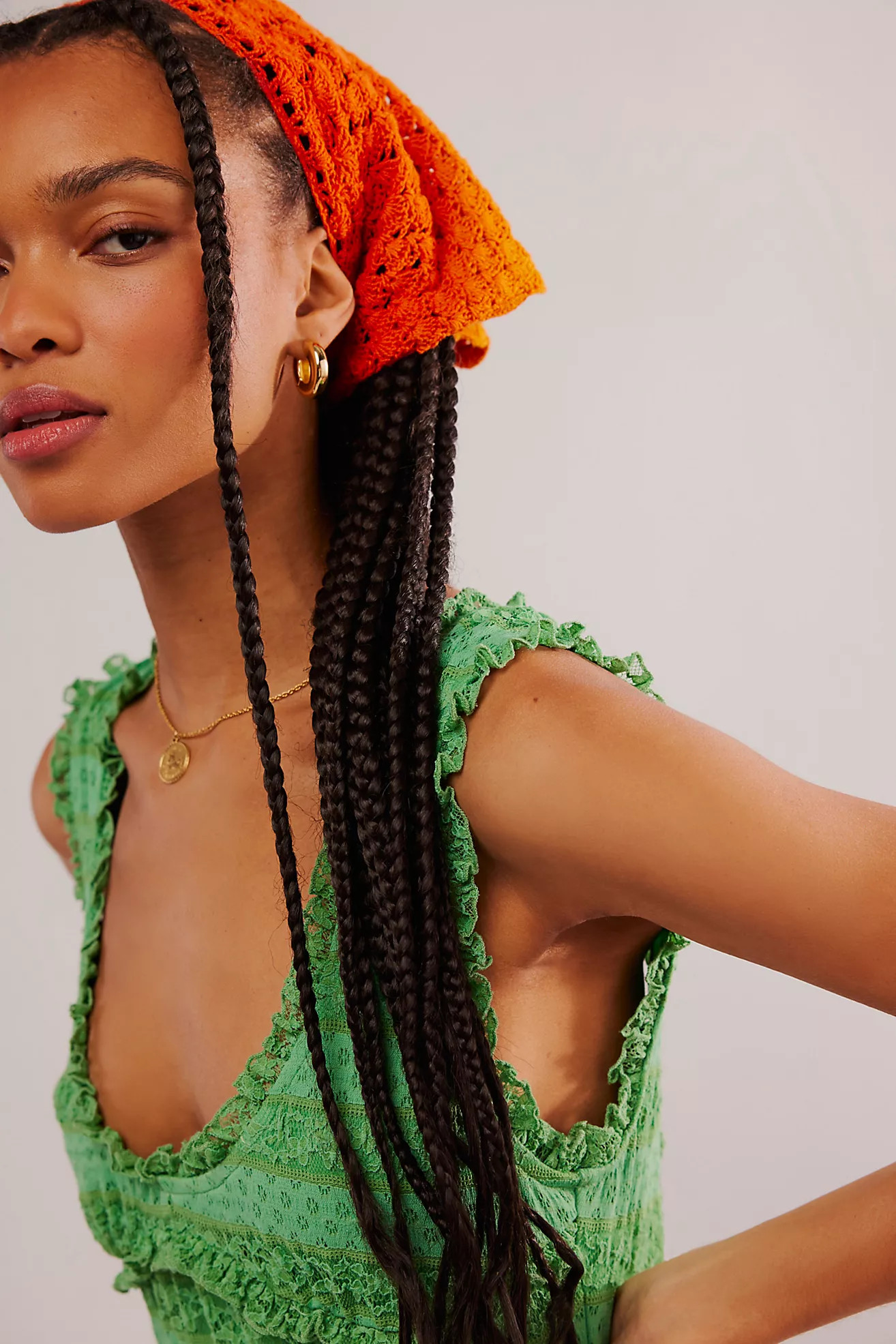 Kelley Crochet Hair Scarf | Free People (Global - UK&FR Excluded)