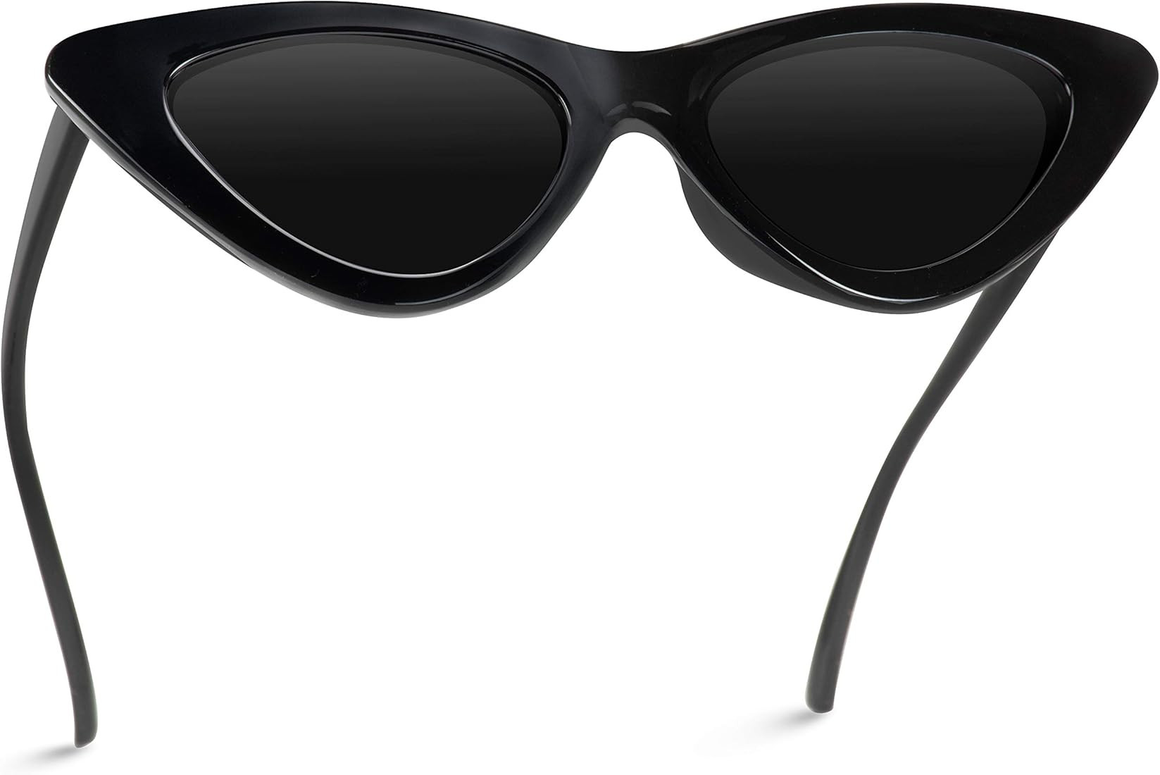 WearMe Pro - Retro Vintage Tinted Lens Cat Eye Sunglasses | Amazon (US)