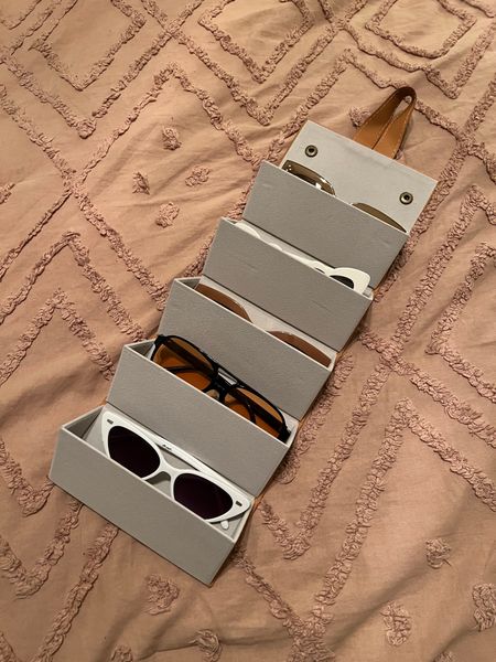 Travel sunglasses case, keep five sunnies protected in one case! 

#LTKFind #LTKtravel #LTKGiftGuide