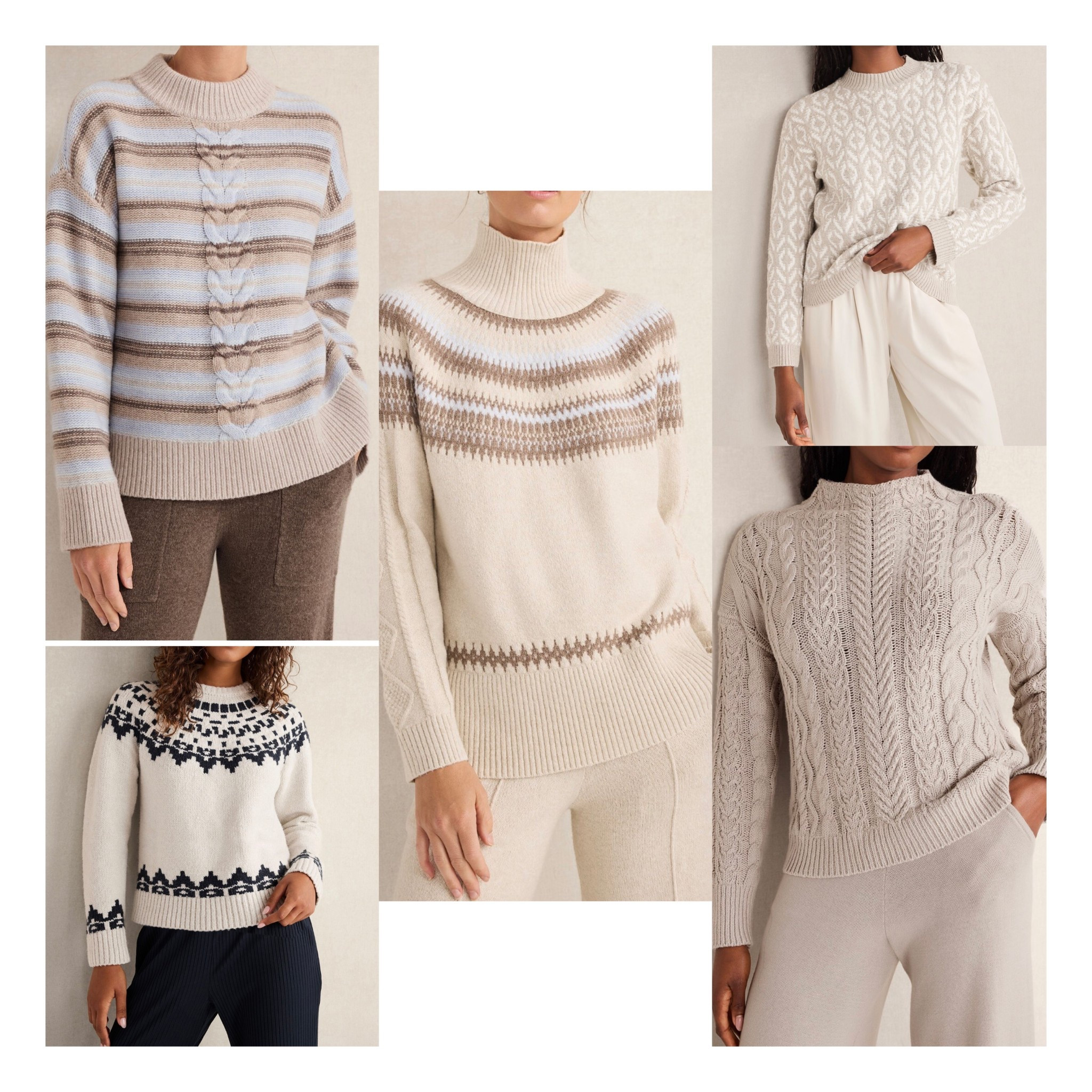 Gorgeous neutral sweaters on sale!  Selling fast!! 

#LTKootd #LTKOver40 #LTKFindsUnder100