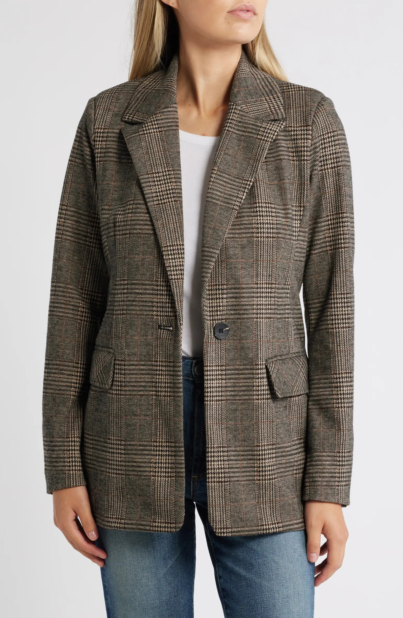 Bagatelle Tailored One-Button Blazer | Nordstrom | Nordstrom