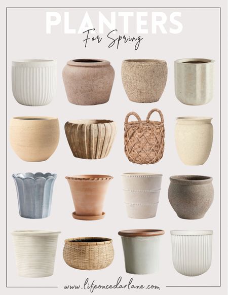 Outdoor Planters - shop our favorite planters for spring! Perfect for a front porch or patio refresh!

#outdoorplanter #spring #summer #patio #frontporch

#LTKSeasonal #LTKhome #LTKfindsunder100