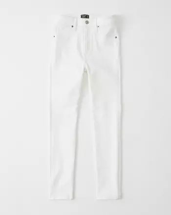 High Rise Super Skinny Ankle Jeans | Abercrombie & Fitch US & UK