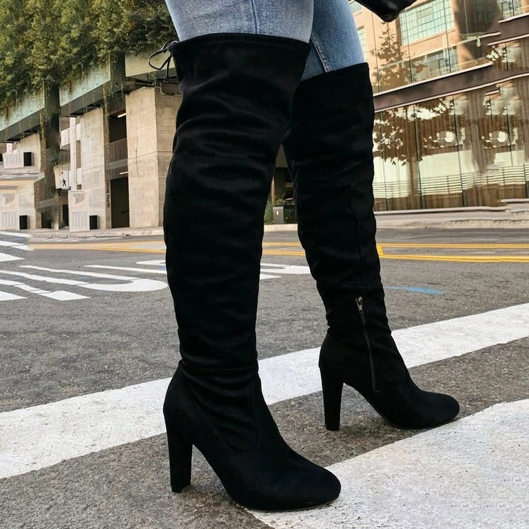 Black heel tall boots women

#LTKFindsUnder100