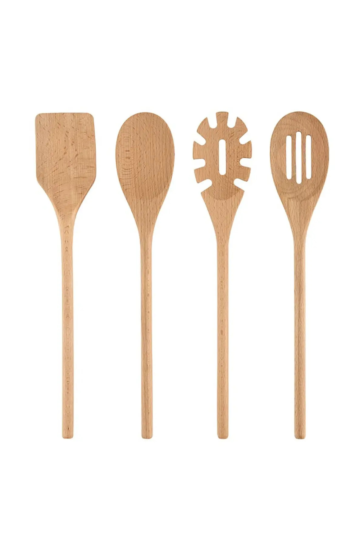 Face to Face Wood Utensil - Set of 4 | THELIFESTYLEDCO