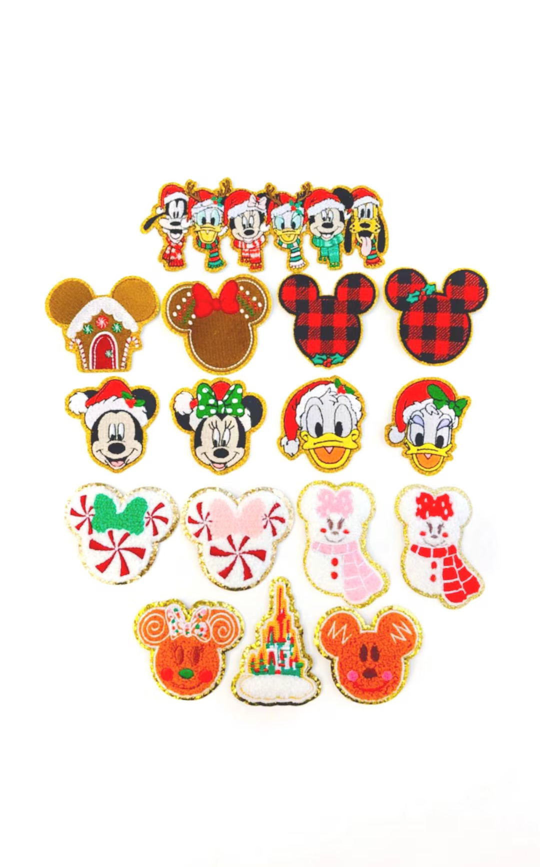 Christmas Patches | Magical Patches | Chenille Patches | Disney Iron on Patches | Christmas Theme... | Etsy (US)