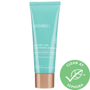 Squalane + Zinc Sheer Mineral Sunscreen SPF 30 PA +++ - Biossance | Sephora | Sephora (US)