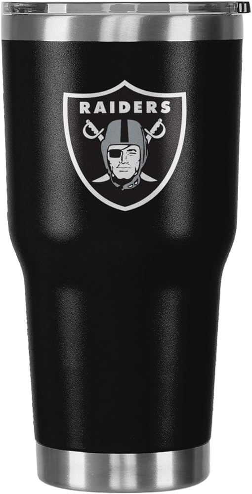foco NFL unisex NFL Team Logo 30oz Insulated Stainless Steel Travel Mug Tumbler | Amazon (US)